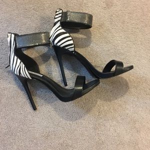 Steve Madden zebra heels